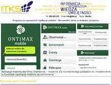 Tablet Screenshot of aplikacje-na-zamowienie.itks.pl